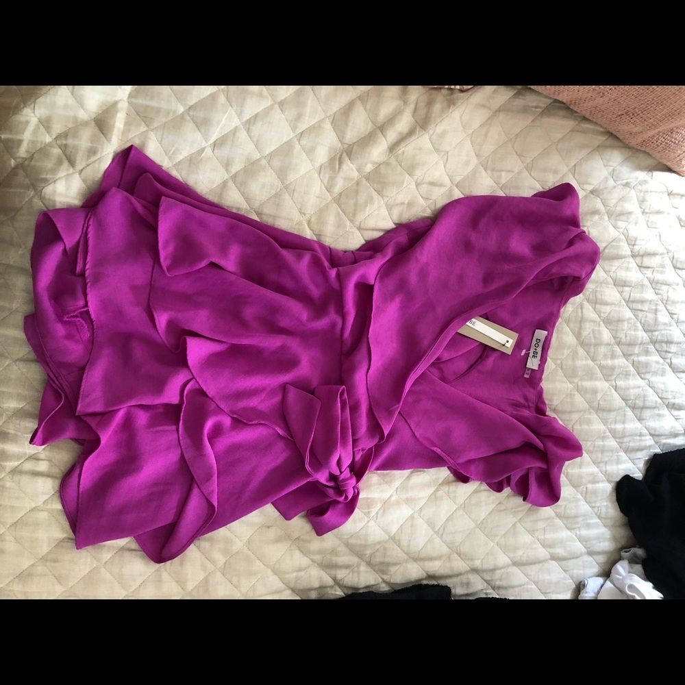 Purple romper